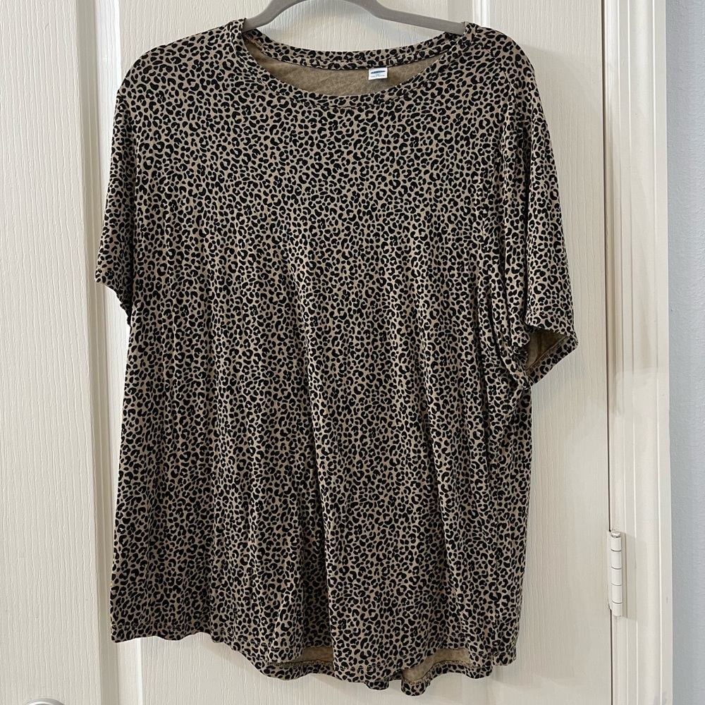 Luxe Leopard Print Old Navy Shirt